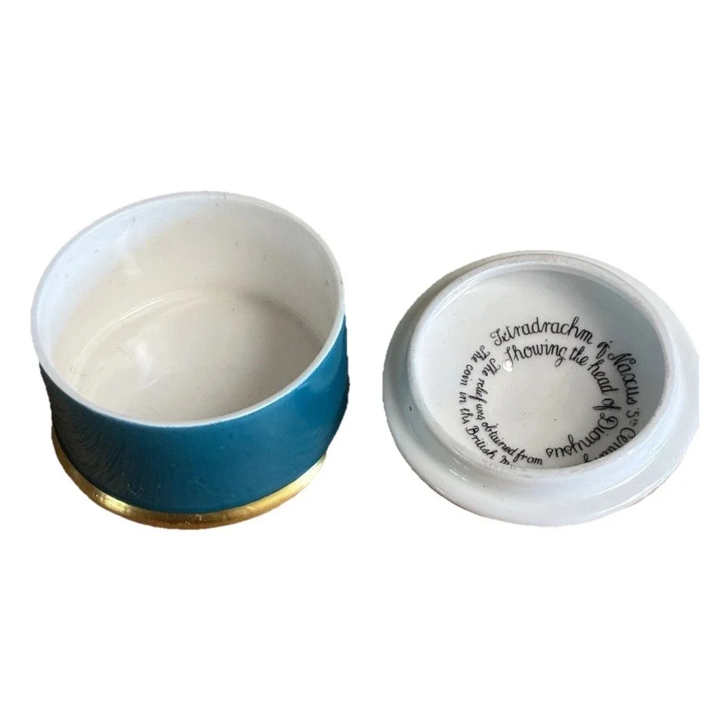 Trinket Box Dionysus Blue 2